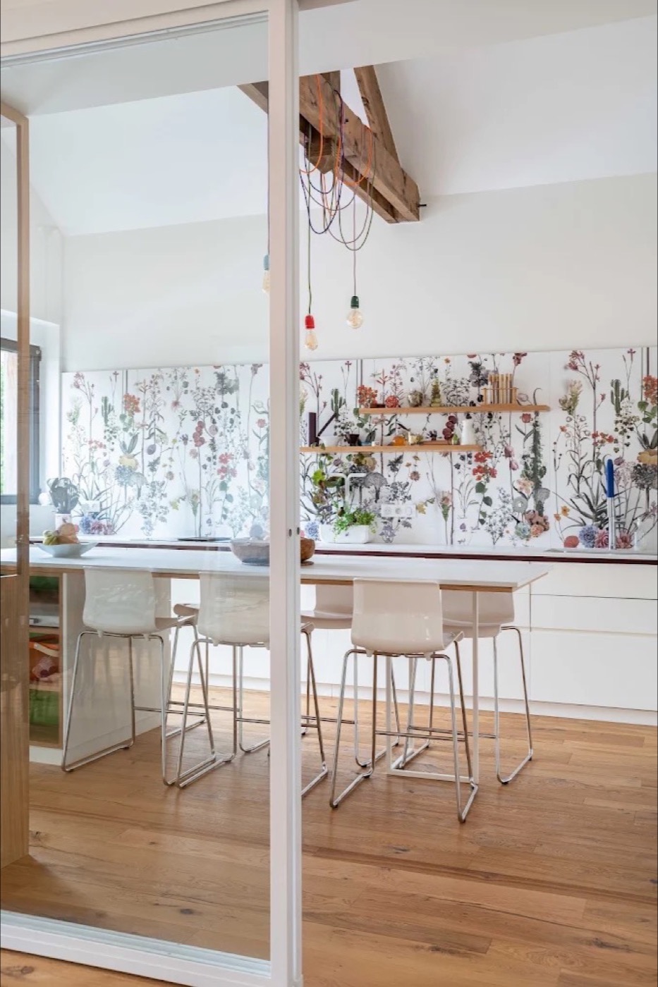 Rénovation totale maison Chessy Seine-et-Marne, cuisine ouverte et extension
