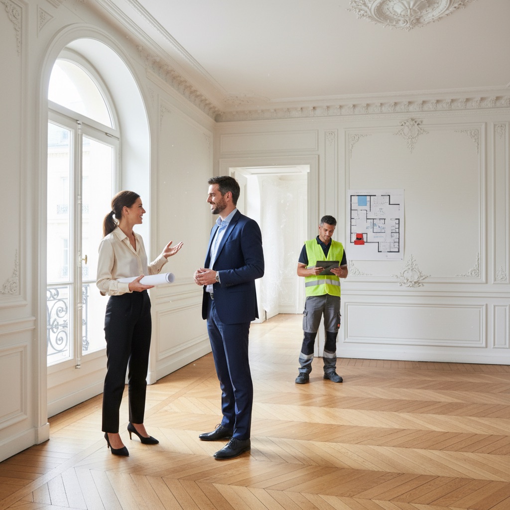 Étude de faisabilité : relevé, métré et consultation client