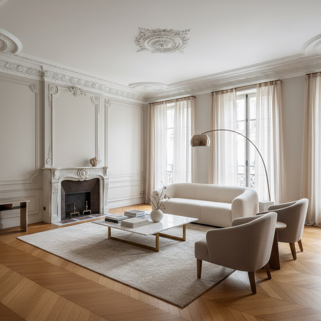 Rénovation haut de gamme à Paris