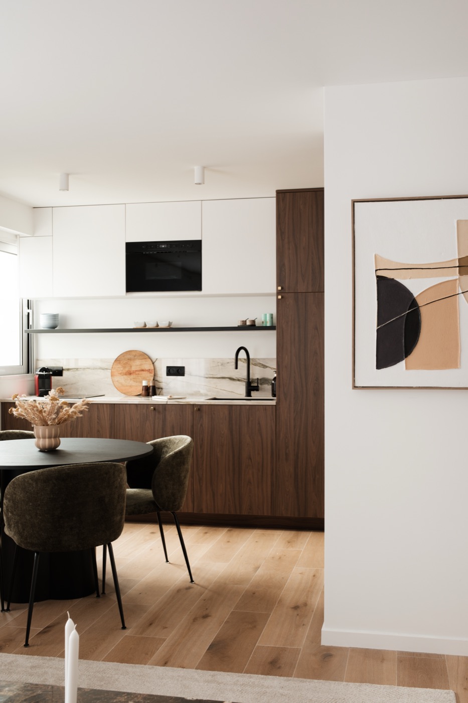 Rénovation appartement Vaugirard Paris 15e, salle de bain et cuisine refaites